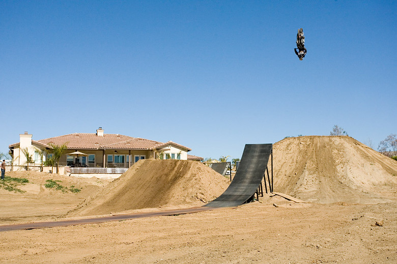 Brian Deegan House Motorcross Track