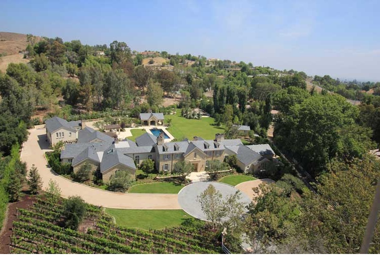 Kanye West and Kim Kardashian House