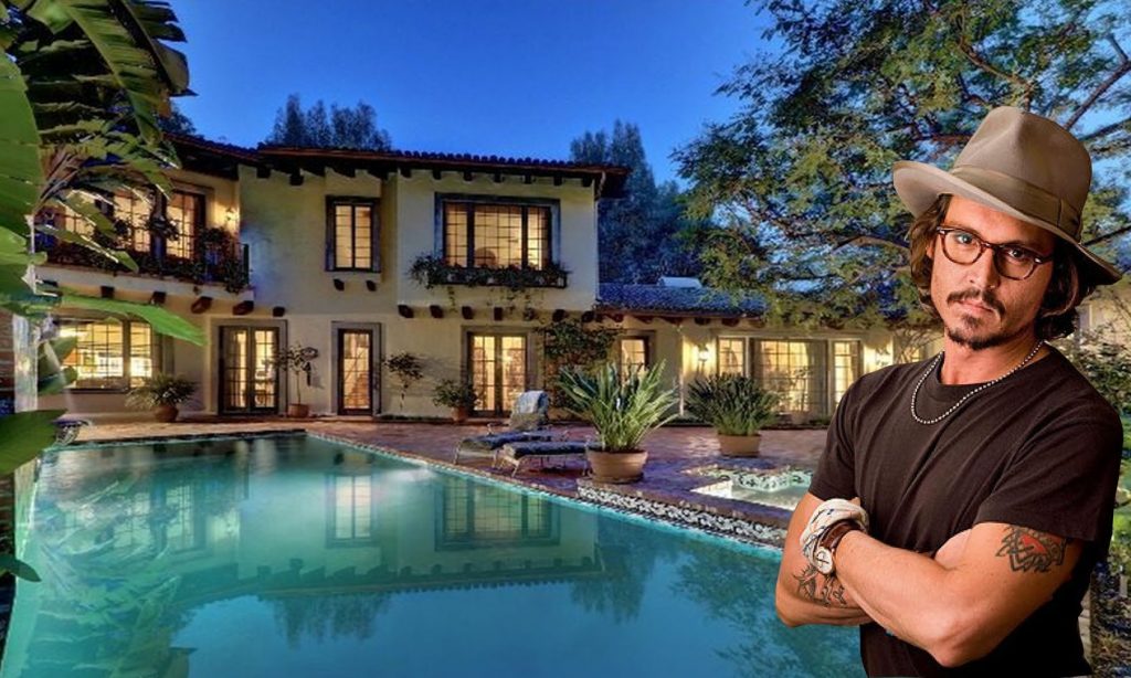 Johnny Depp's Fairy Castle House
